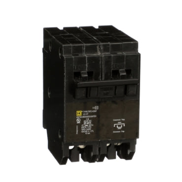 Tandem breaker fitting two circuits in one slot